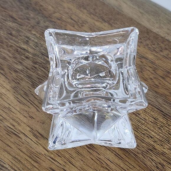 Crystal Star Candle Holders Set of 6 Stackable Candle Holders for Taper Candles - Picture 3 of 8